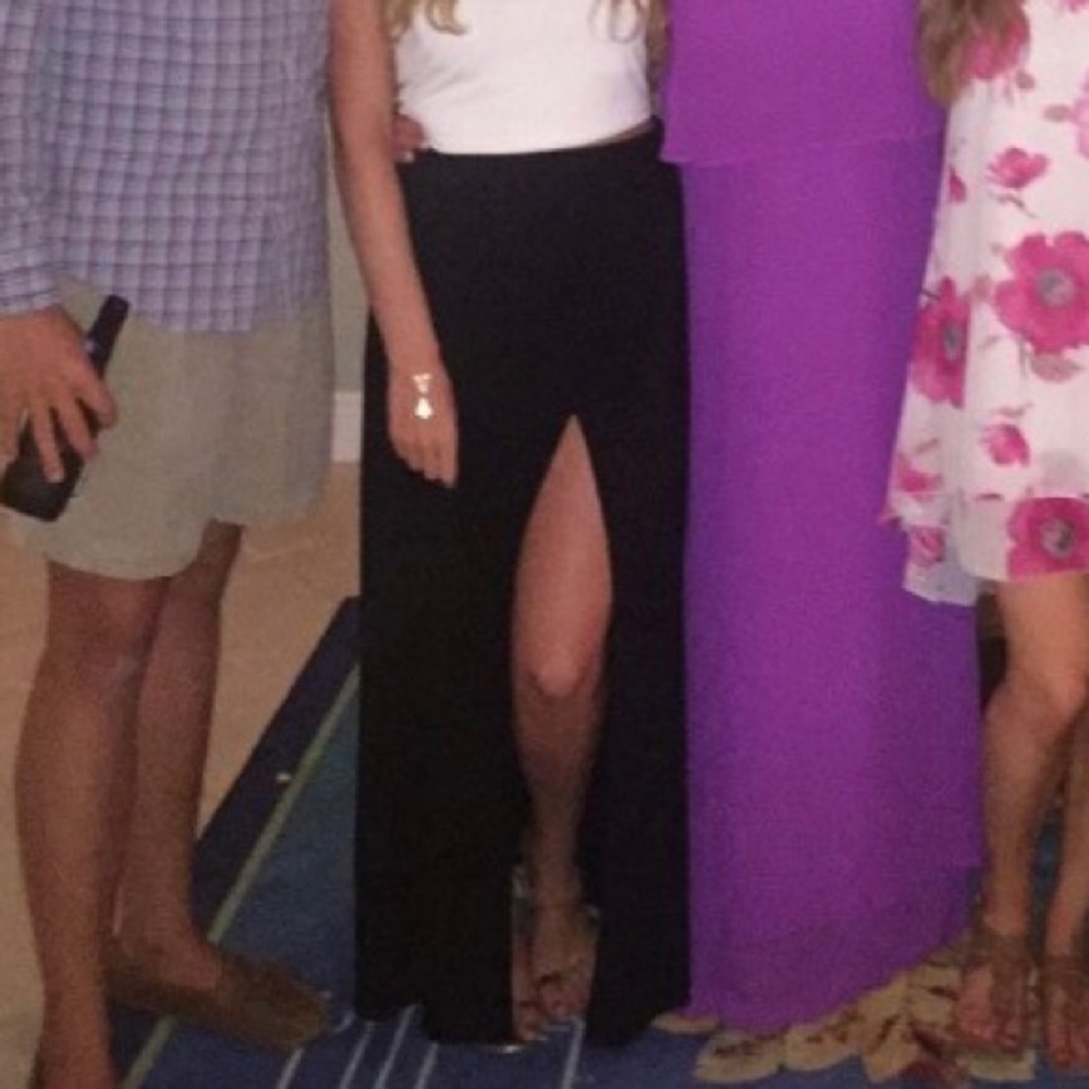 Black Maxi Skirt